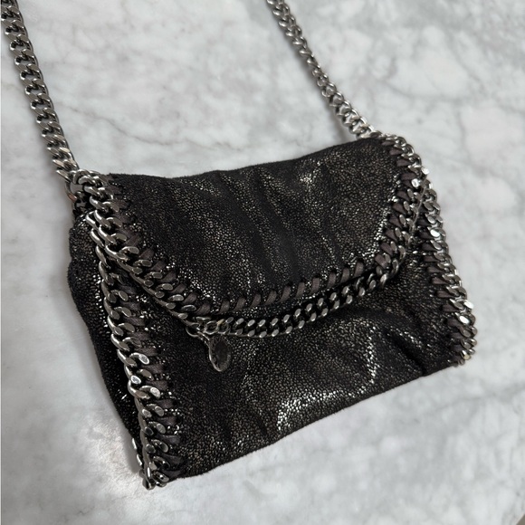 Stella McCartney Handbags - Stella McCartney Mini Falabella Metallic Tote